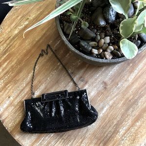 Express Black Sparkle Clutch/Purse